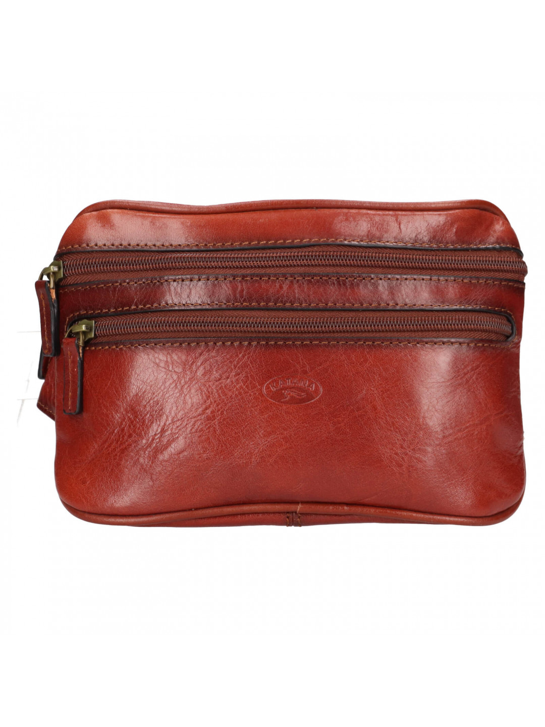 Dámská kožená ledvinka Katana Vilma – hnědá